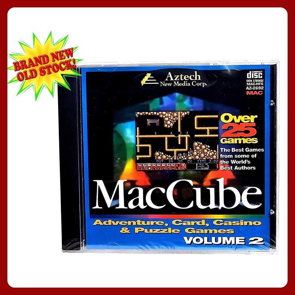 Aztech MacCube Volume 2 Mac Video Game AZ-2692 New